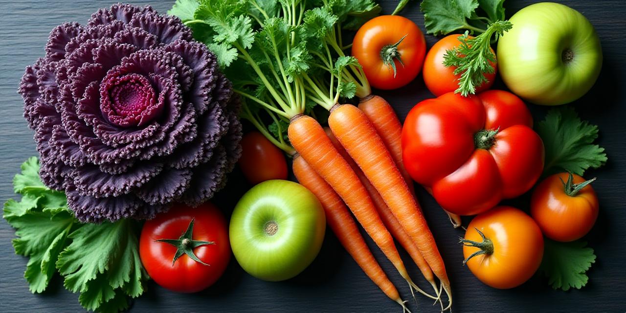 Seasonal harvest bounty in New York